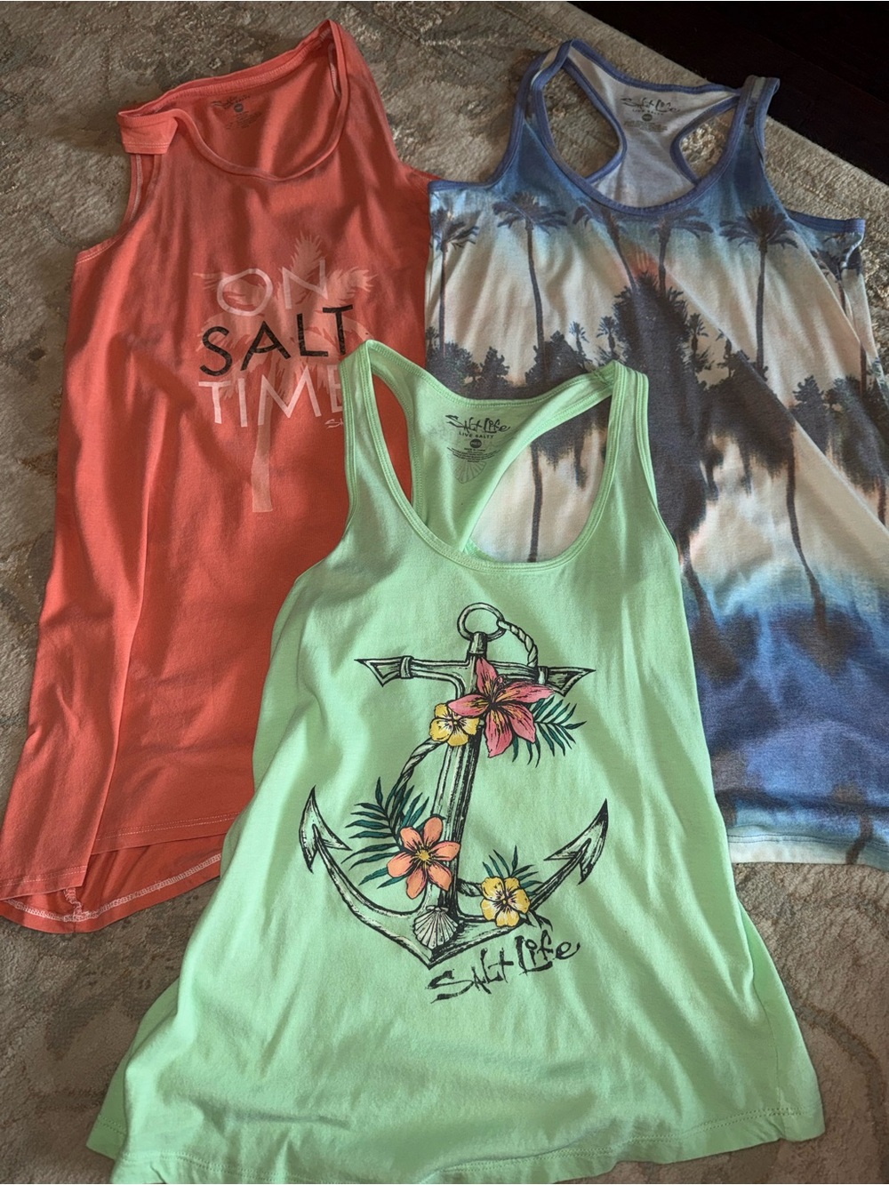Salt Life Women’s medium bundle swimsuit coverups tank top ocean beach dress top
